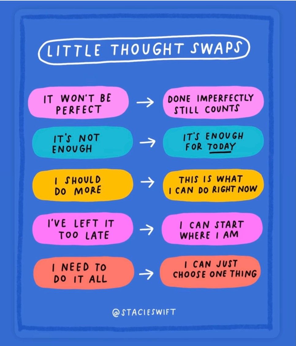 Read more about the article Small But Mighty Thought Swaps For the Win!